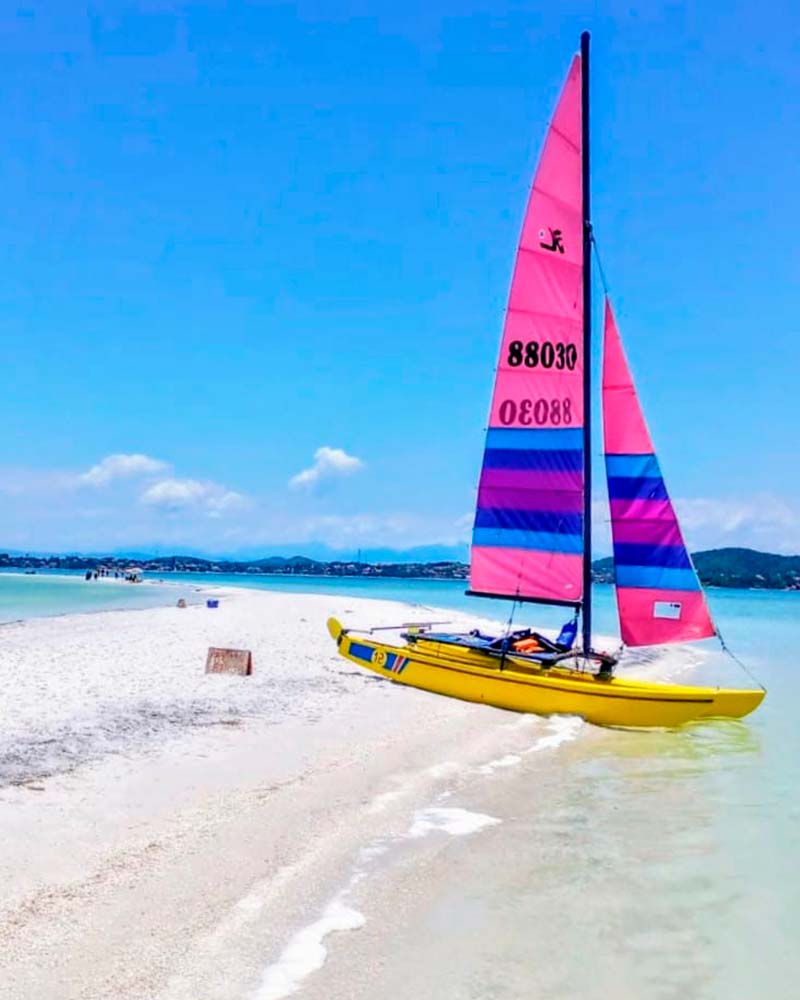 TOUR ARUBINHA DESDE ARRAIAL FOTOS UNA ARG EN RIO Paseito de vela