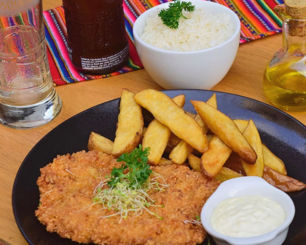 2. Panka causa peruana pollo broaster